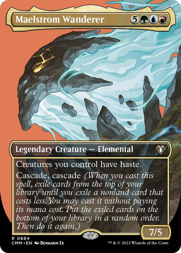 Image for Maelstrom Wanderer (Borderless) (684) [Commander Masters]