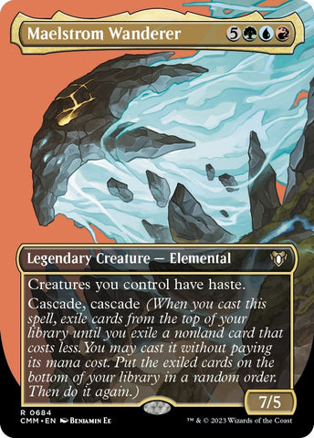 Image for Maelstrom Wanderer (Borderless) (684) [Commander Masters]