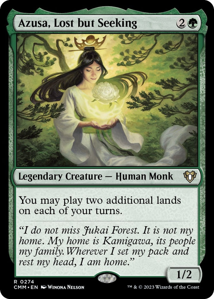Image for Azusa, Lost but Seeking (274) [Commander Masters]
