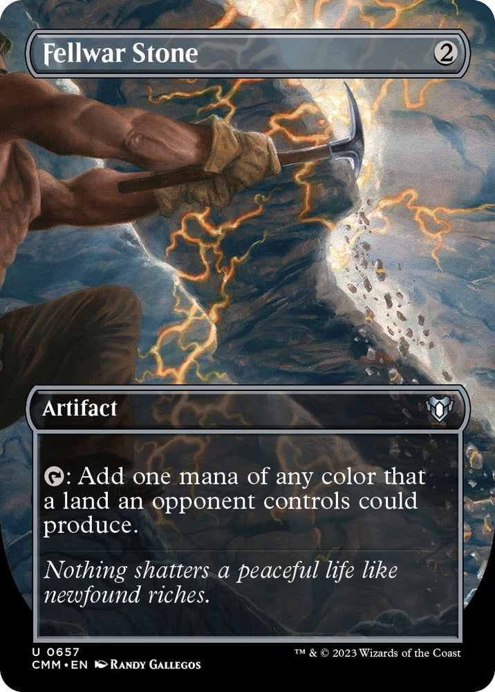 Image for Fellwar Stone (Borderless) (657) [Commander Masters]