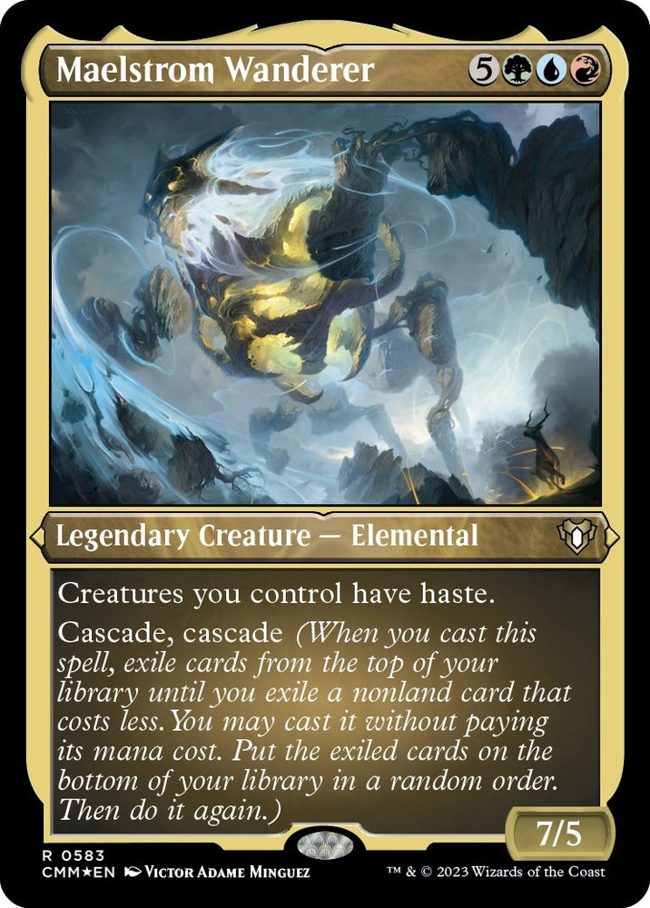 Image for Maelstrom Wanderer (Foil Etched) (583) [Commander Masters]