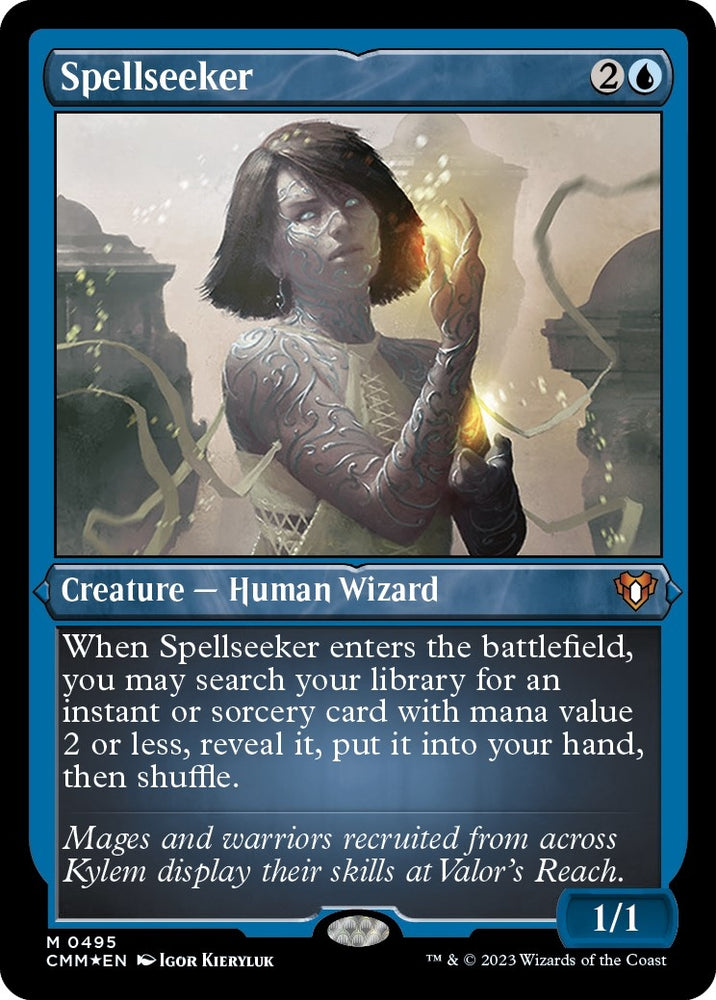 Image for Spellseeker (Foil Etched) (495) [Commander Masters]
