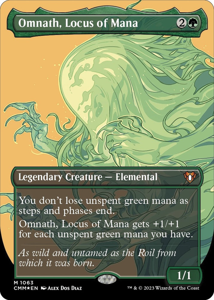 Image for Omnath, Locus of Mana (Textured Foil) (1063) [Commander Masters]