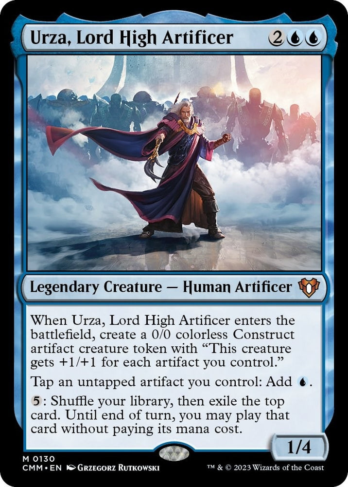 Image for Urza, Lord High Artificer (130) [Commander Masters]