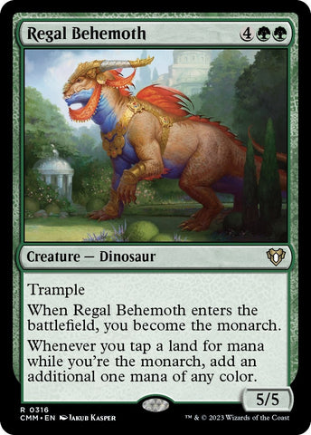 Image for Regal Behemoth (316) [Commander Masters]