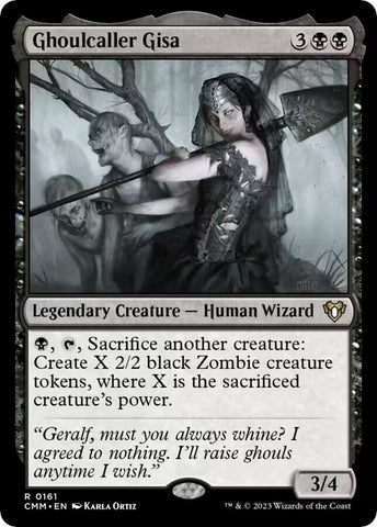 Image for Ghoulcaller Gisa (161) [Commander Masters]