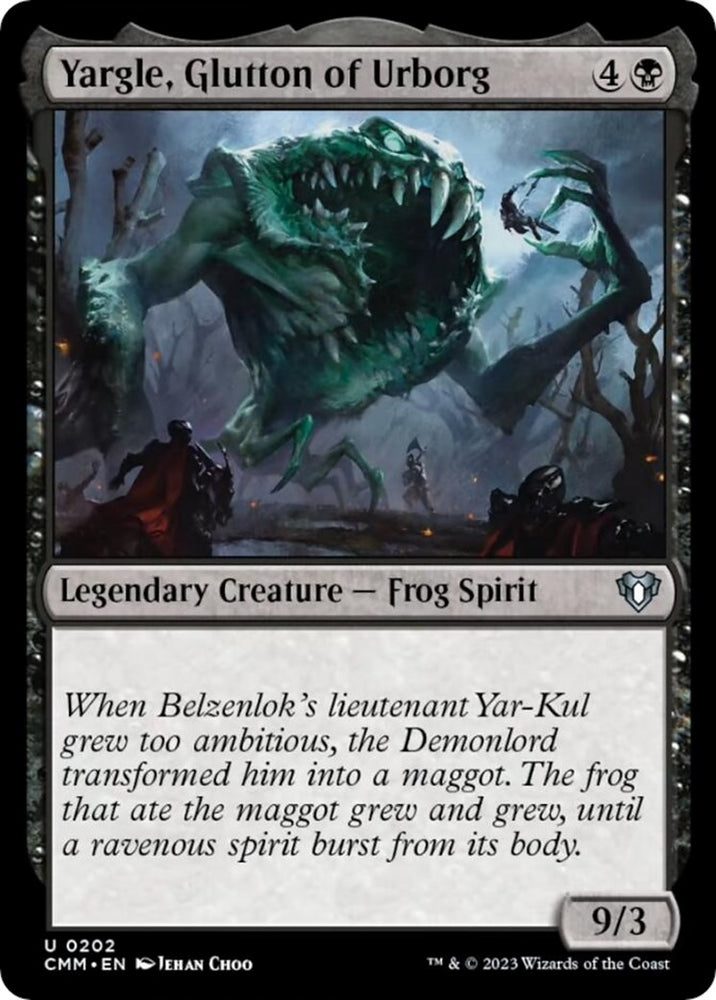 Image for Yargle, Glutton of Urborg (202) [Commander Masters]