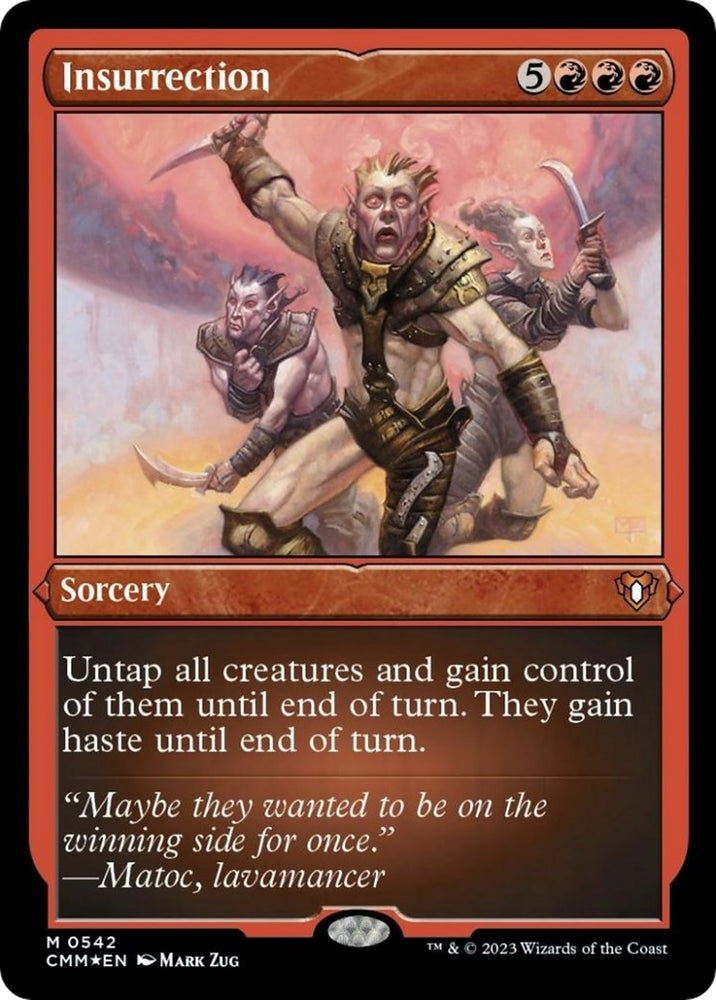 Image for Insurrection (Foil Etched) (542) [Commander Masters]