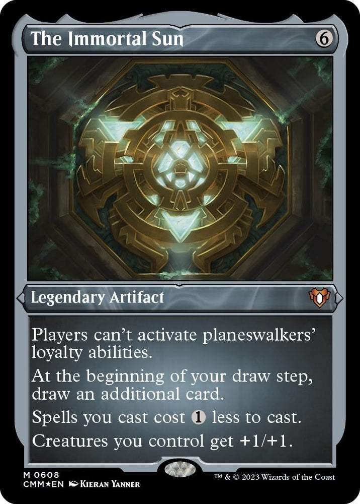 Image for The Immortal Sun (Foil Etched) (608) [Commander Masters]