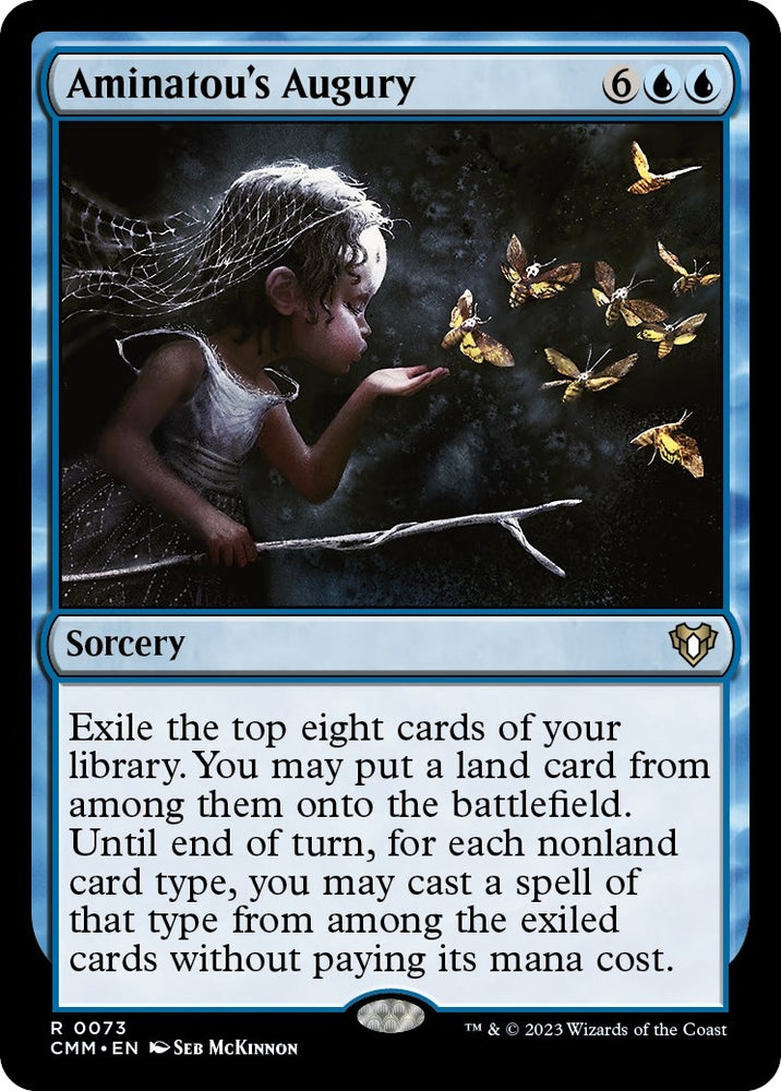 Image for Aminatou's Augury (73) [Commander Masters]