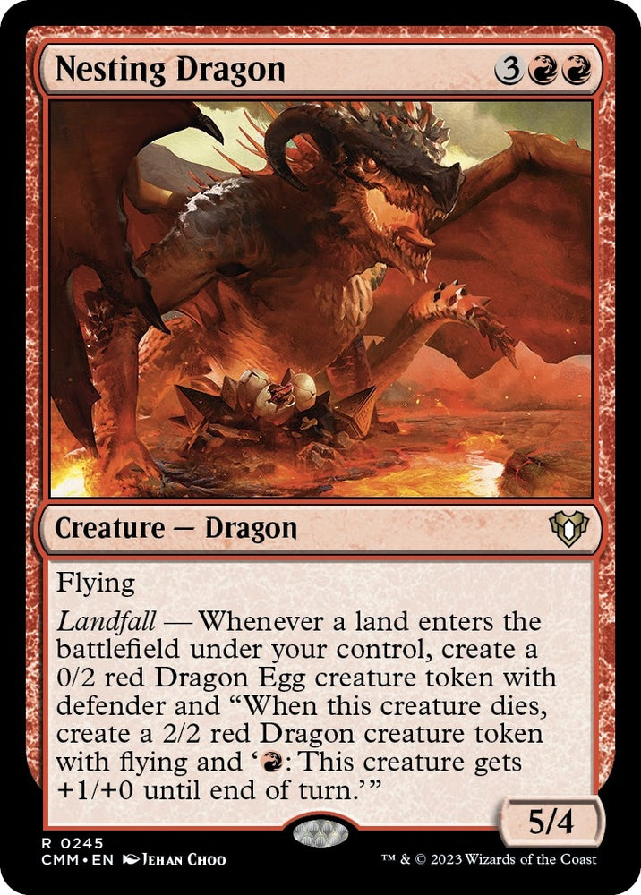 Image for Nesting Dragon (245) [Commander Masters]