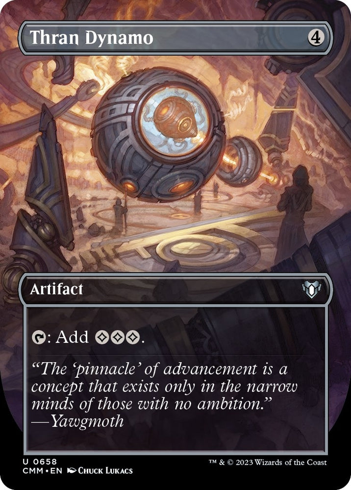 Image for Thran Dynamo (Borderless) (658) [Commander Masters]