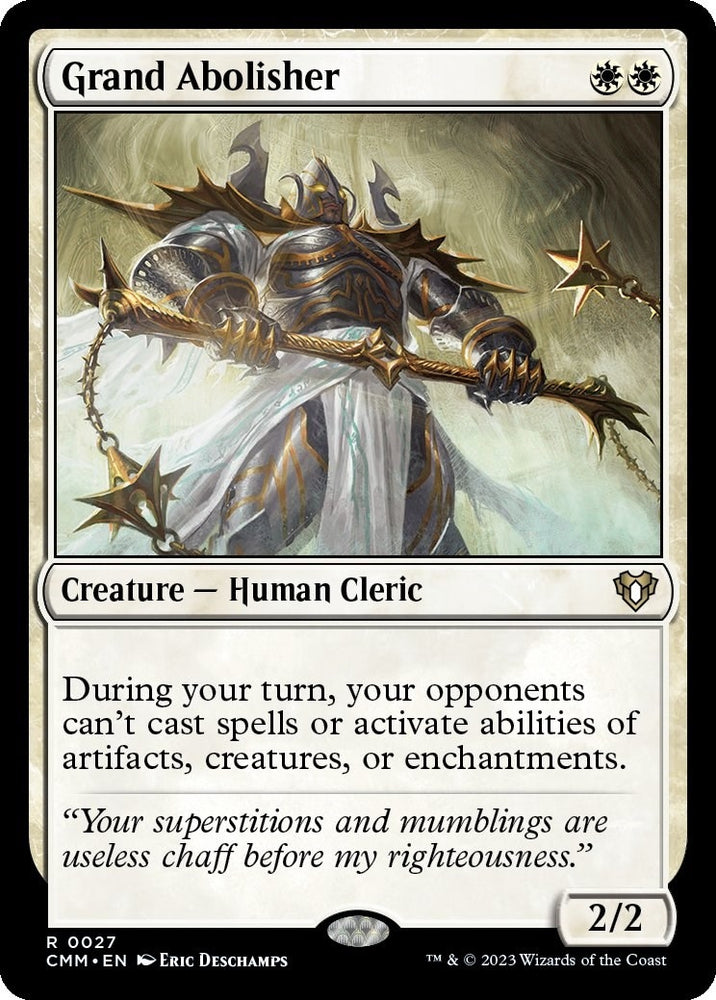 Image for Grand Abolisher (27) [Commander Masters]