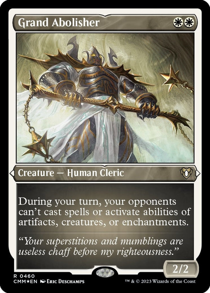 Image for Grand Abolisher (Foil Etched) (460) [Commander Masters]