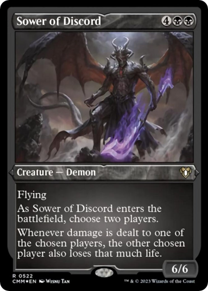 Image for Sower of Discord (Foil Etched) (522) [Commander Masters]