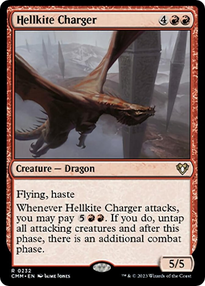 Image for Hellkite Charger (232) [Commander Masters]