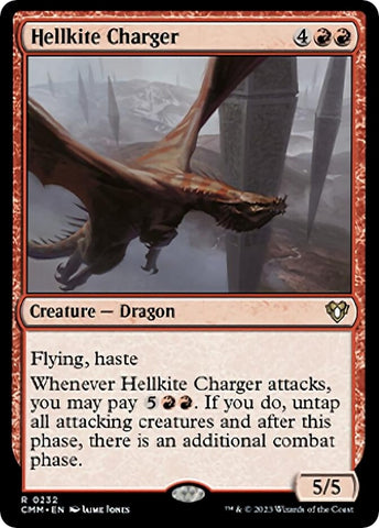 Image for Hellkite Charger (232) [Commander Masters]