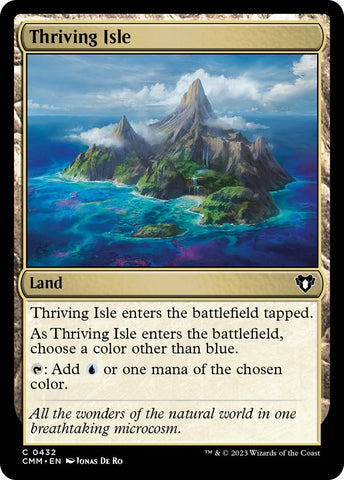 Image for Thriving Isle (432) [Commander Masters]