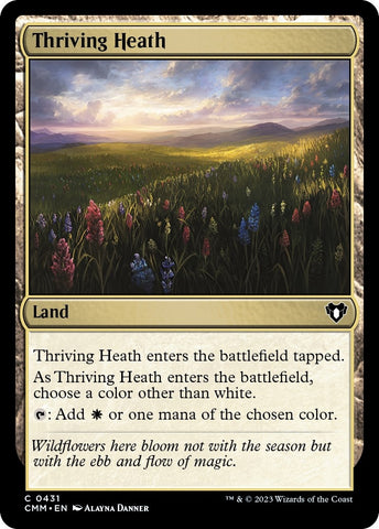 Image for Thriving Heath (431) [Commander Masters]