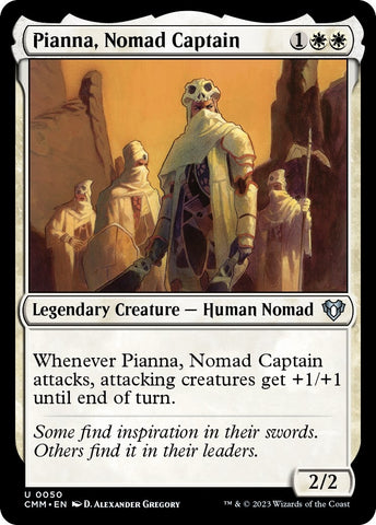 Image for Pianna, Nomad Captain (50) [Commander Masters]