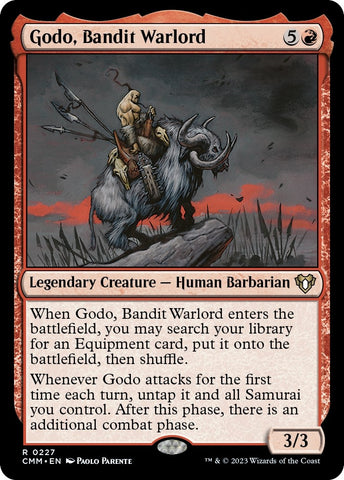 Image for Godo, Bandit Warlord (227) [Commander Masters]