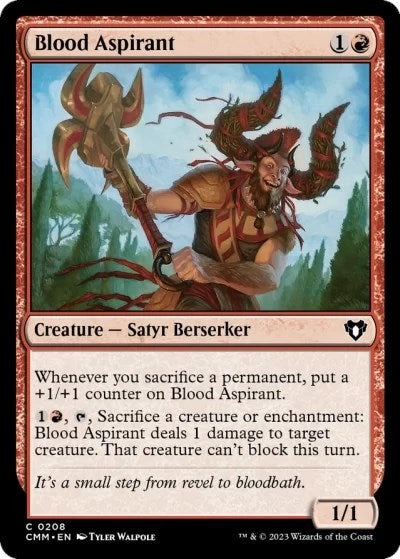 Image for Blood Aspirant (208) [Commander Masters]