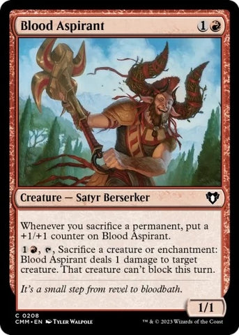 Image for Blood Aspirant (208) [Commander Masters]