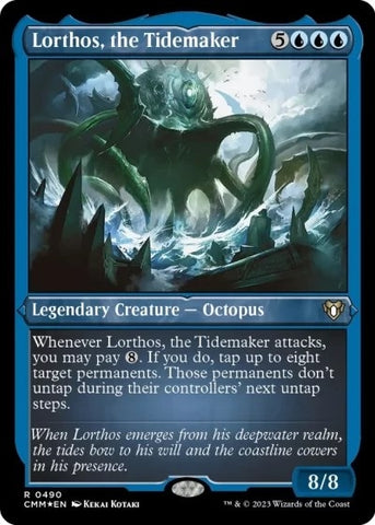 Image for Lorthos, the Tidemaker (Foil Etched) (490) [Commander Masters]