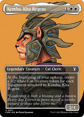 Image for Kemba, Kha Regent (Borderless) (671) [Commander Masters]