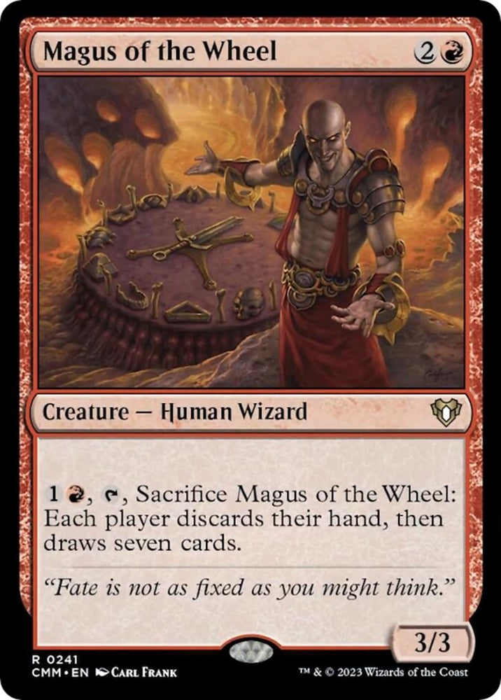 Image for Magus of the Wheel (241) [Commander Masters]