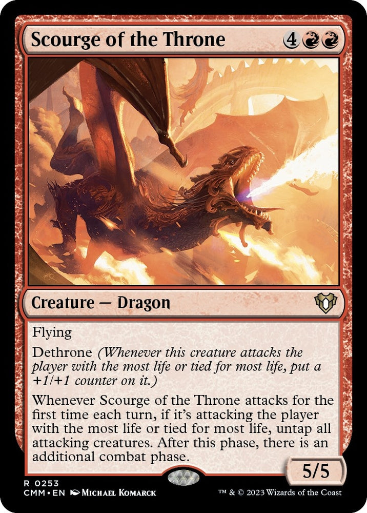 Image for Scourge of the Throne (253) [Commander Masters]