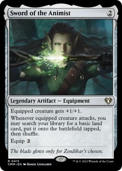 Image for Sword of the Animist (413) [Commander Masters]