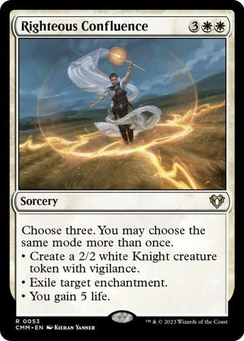 Image for Righteous Confluence (53) [Commander Masters]