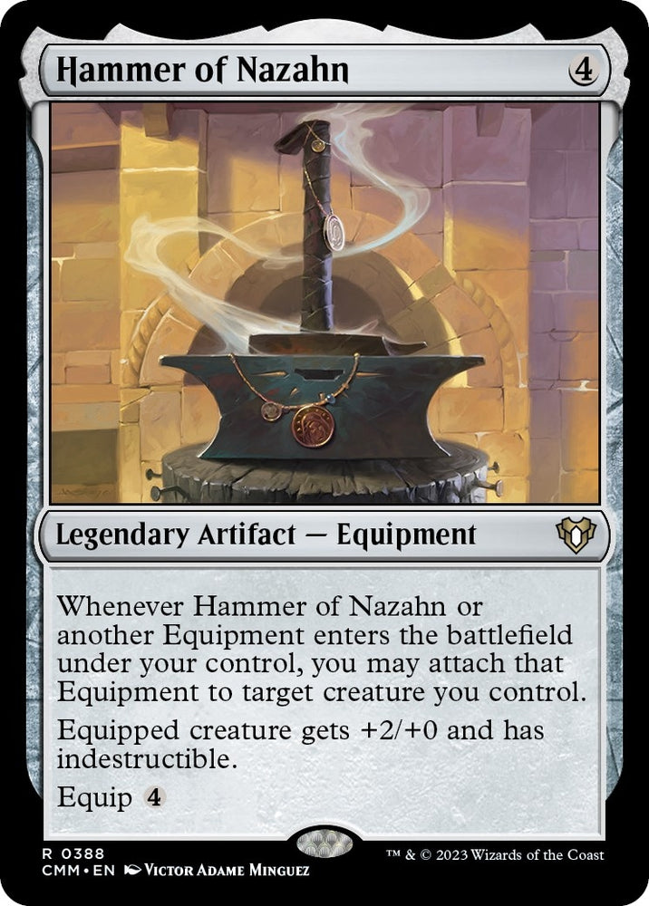 Image for Hammer of Nazahn (388) [Commander Masters]