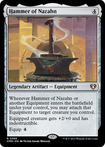 Image for Hammer of Nazahn (388) [Commander Masters]