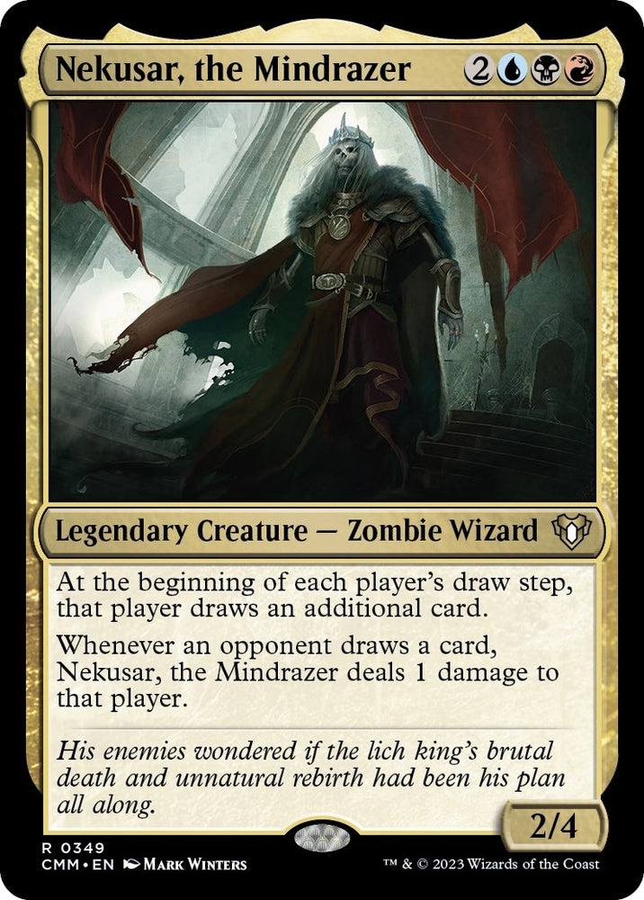 Image for Nekusar, the Mindrazer (349) [Commander Masters]