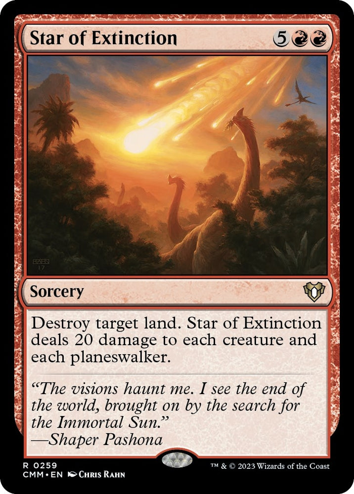 Image for Star of Extinction (259) [Commander Masters]