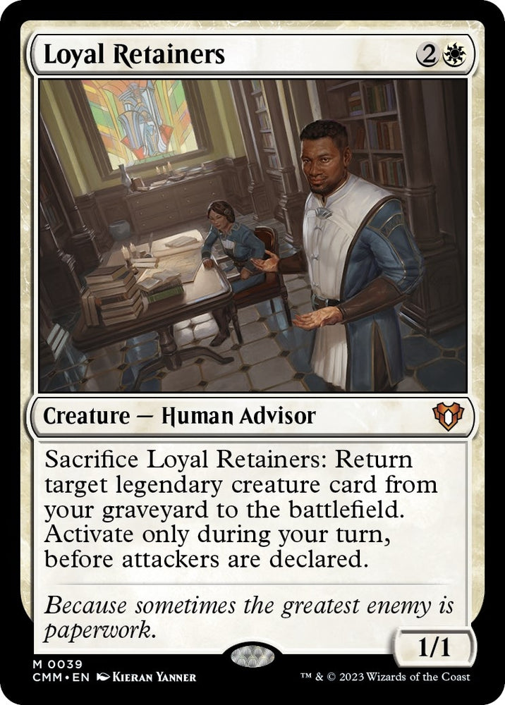 Image for Loyal Retainers (39) [Commander Masters]