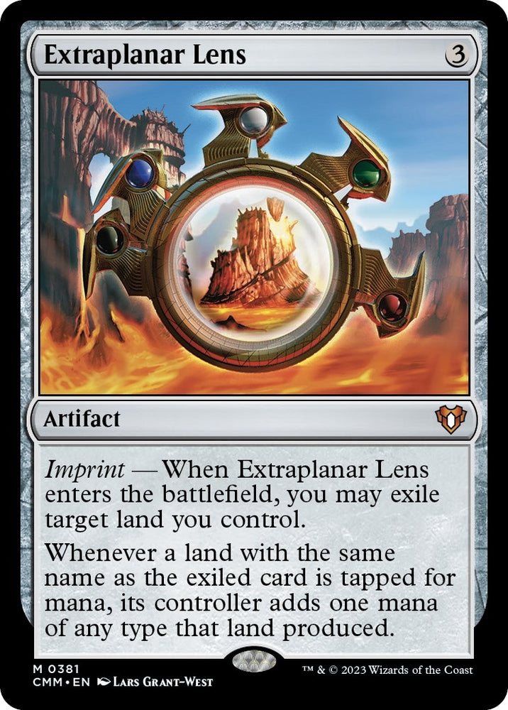 Image for Extraplanar Lens (381) [Commander Masters]