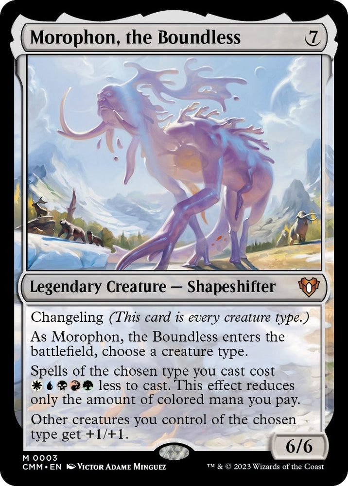 Image for Morophon, the Boundless (3) [Commander Masters]