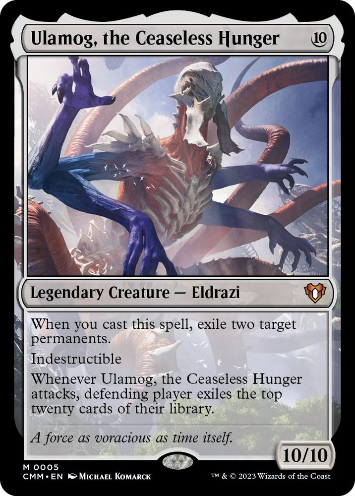 Image for Ulamog, the Ceaseless Hunger (5) [Commander Masters]