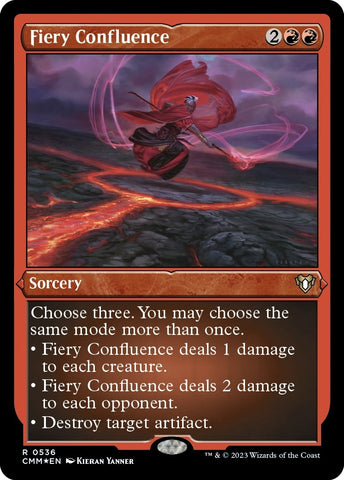 Image for Fiery Confluence (Foil Etched) (536) [Commander Masters]