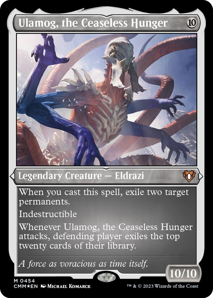 Image for Ulamog, the Ceaseless Hunger (Foil Etched) (454) [Commander Masters]