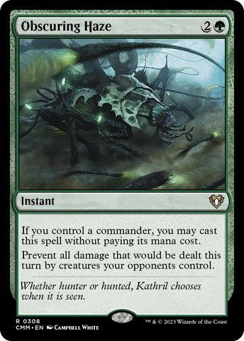 Image for Obscuring Haze (308) [Commander Masters]