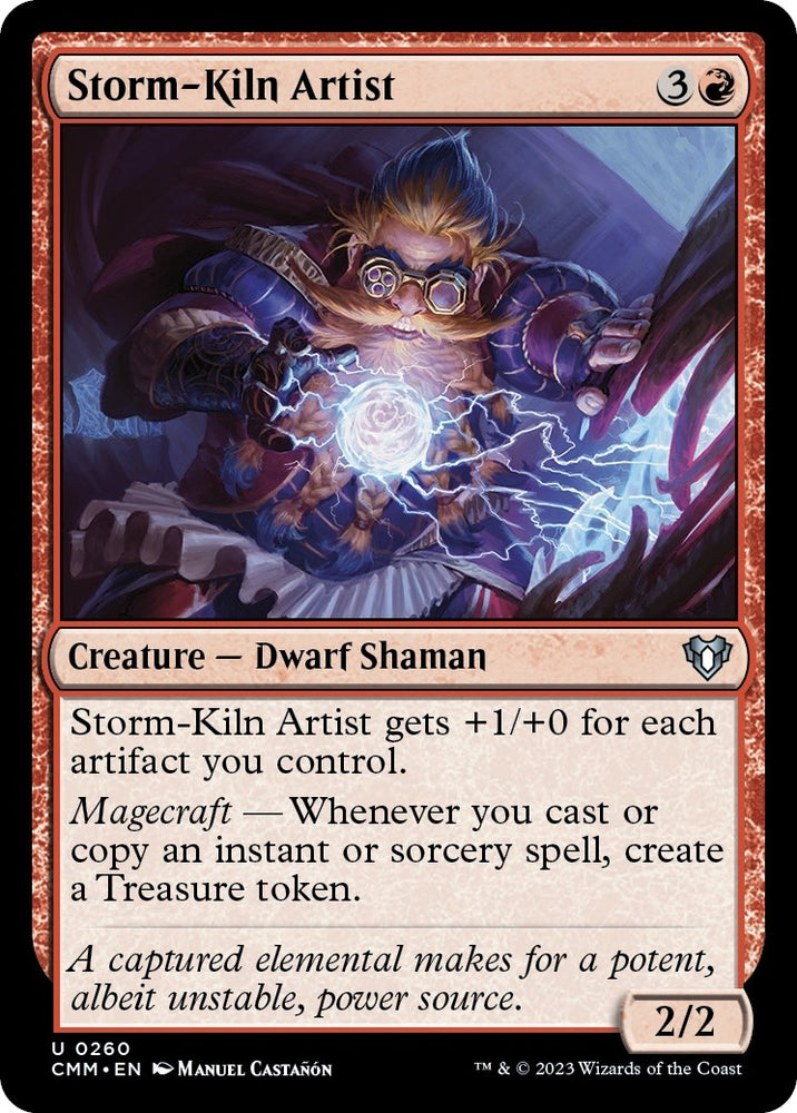 Image for Storm-Kiln Artist (260) [Commander Masters]