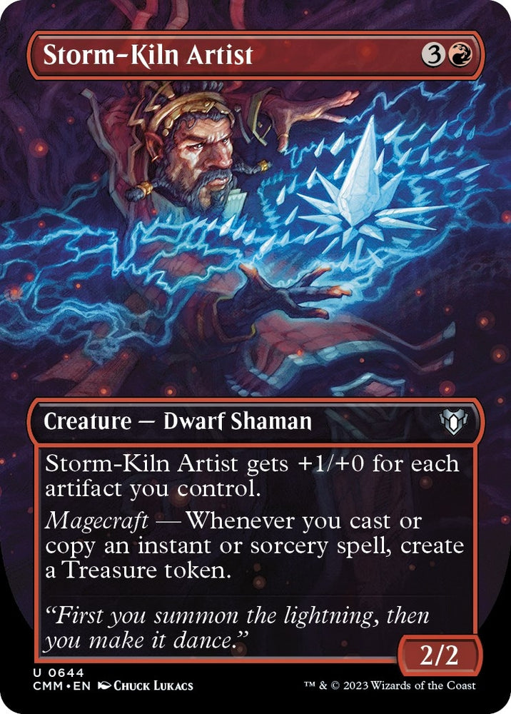 Image for Storm-Kiln Artist (Borderless) (644) [Commander Masters]