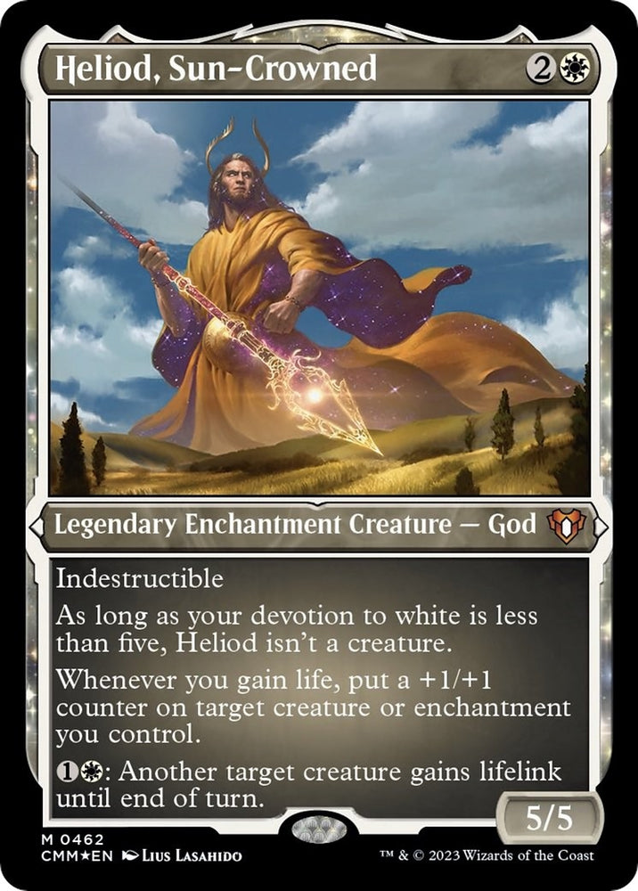Image for Heliod, Sun-Crowned (Foil Etched) (462) [Commander Masters]