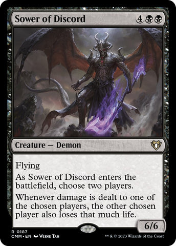 Image for Sower of Discord (187) [Commander Masters]
