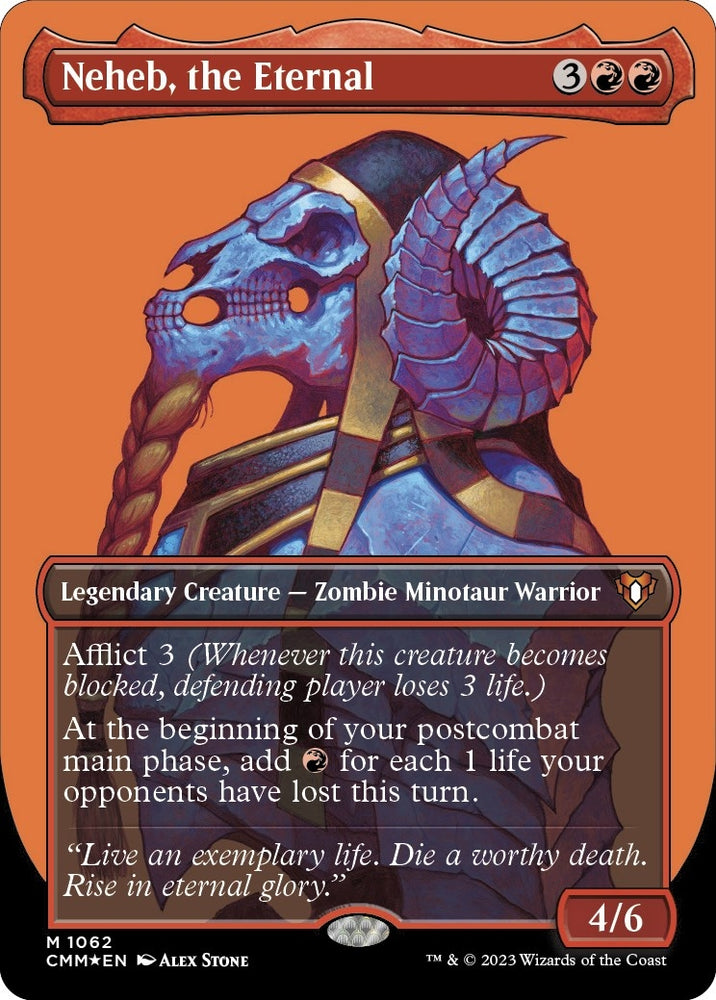 Image for Neheb, the Eternal (Textured Foil) (1062) [Commander Masters]