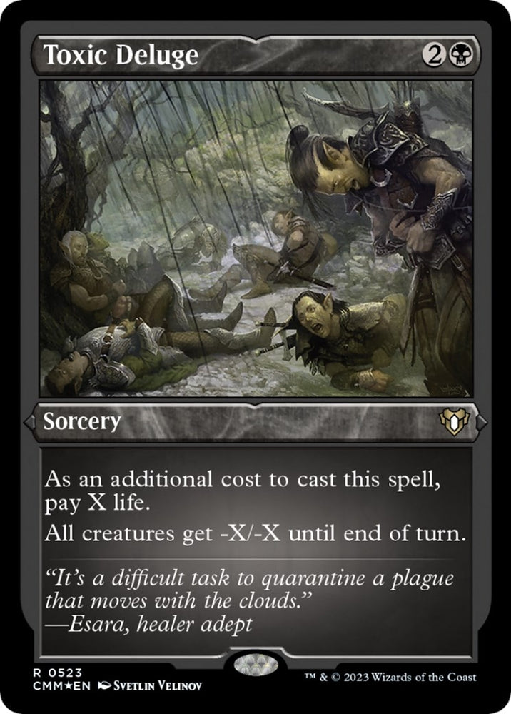Image for Toxic Deluge (Foil Etched) (523) [Commander Masters]